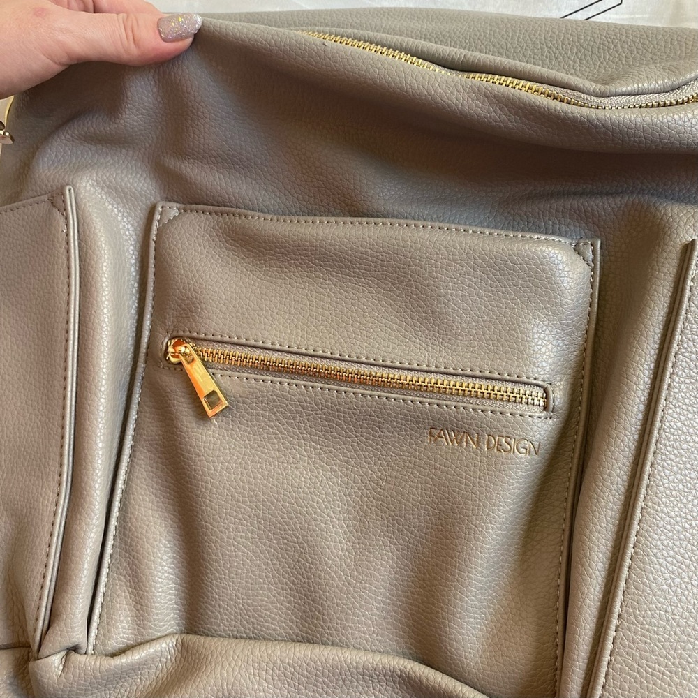 Fawn Design Grey Diaper Bag - Picture 5 of 9